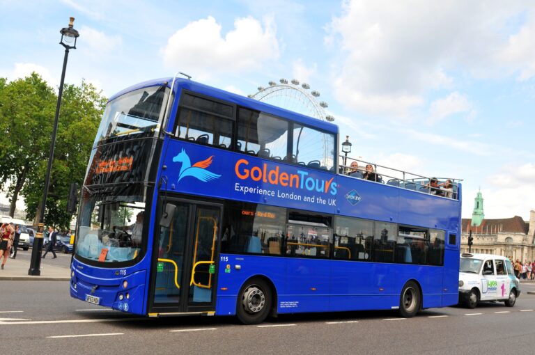golden tour's hop on hop off bus tour london